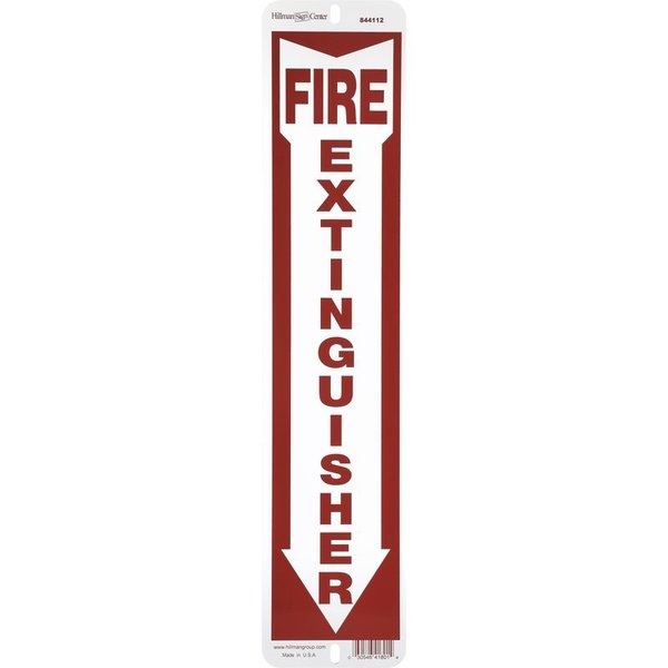 Hillman 4X18 Fire Safety Sign 844112